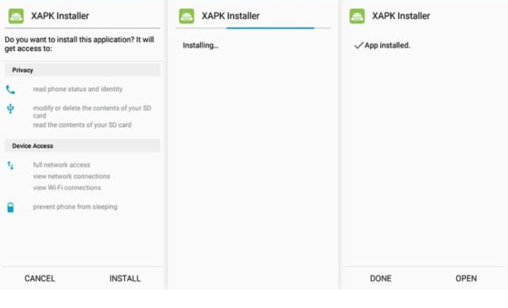XAPK Installer install