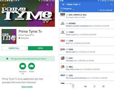 Prime Tyme Tv App Channels APK