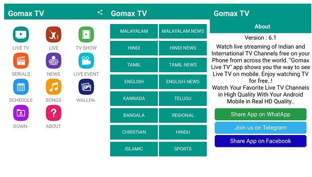 Gomax Live Tv APK